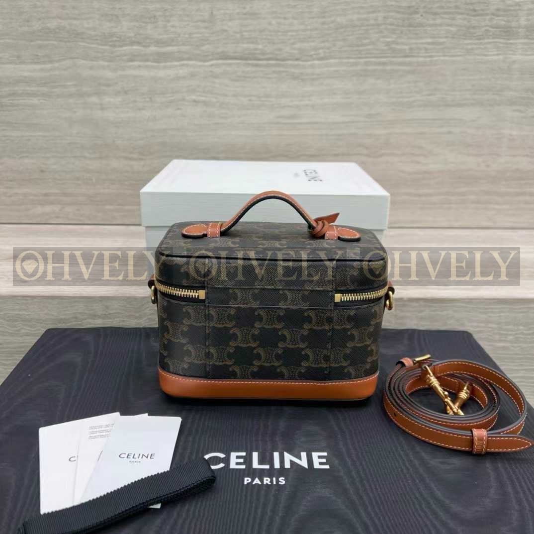셀린느 트리옹프 캔버스 베니티백 상품 썸네일