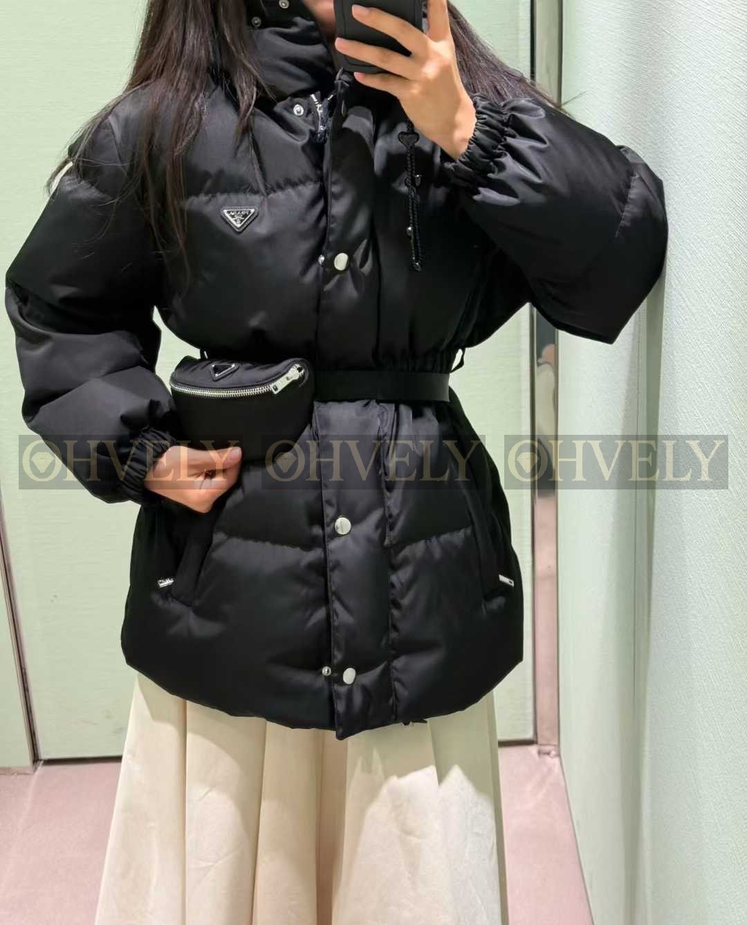 PRADA 리나일론 다운 구스 자켓 상품 썸네일
