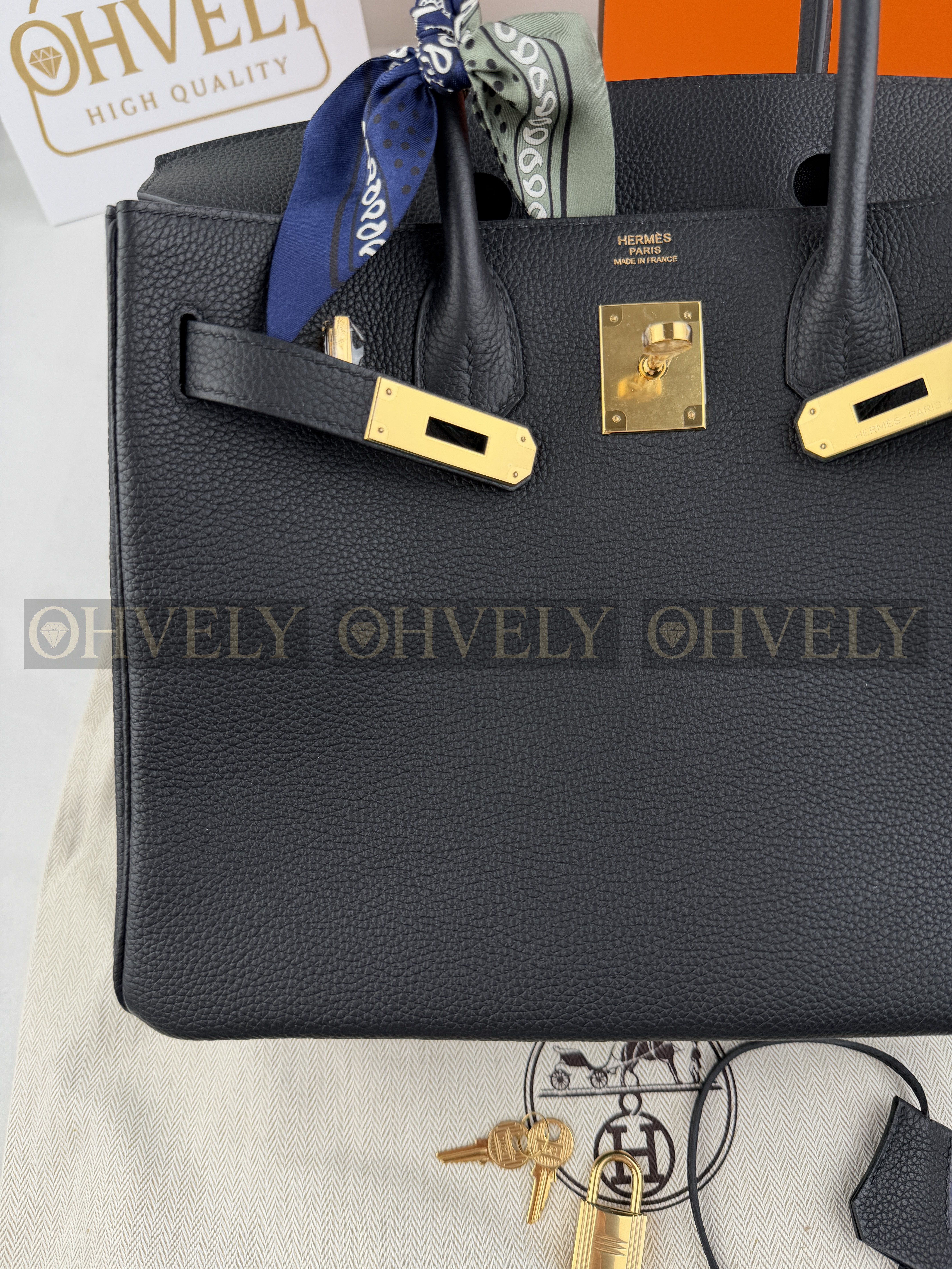 Hermès Birkin 30 TOGO 블랙/금장 (시중가 4000만원대) 상품 썸네일