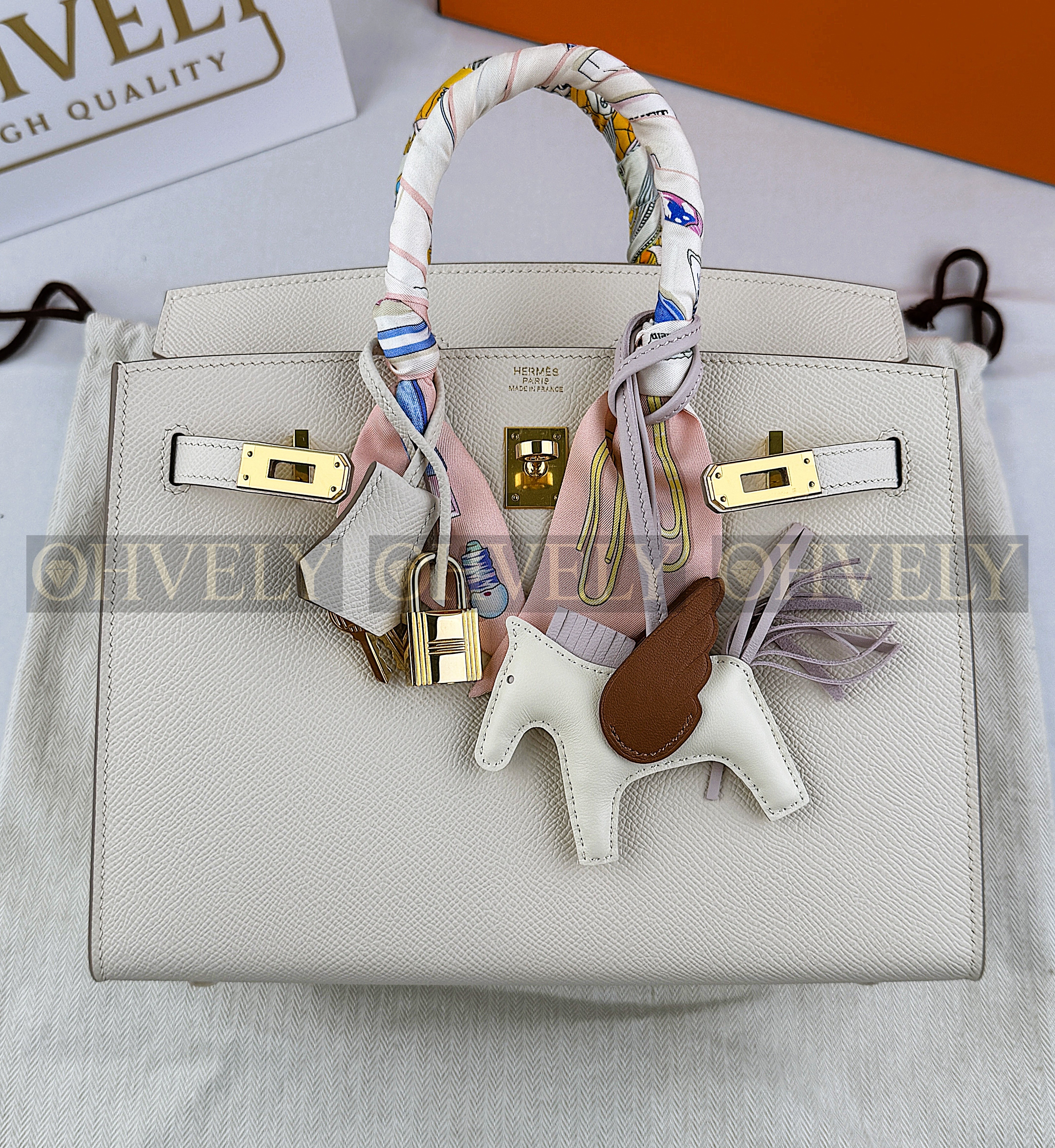 Hermès Birkin 25 EPSON 끄레/금장 (시중가 4000만원대) 상품 썸네일