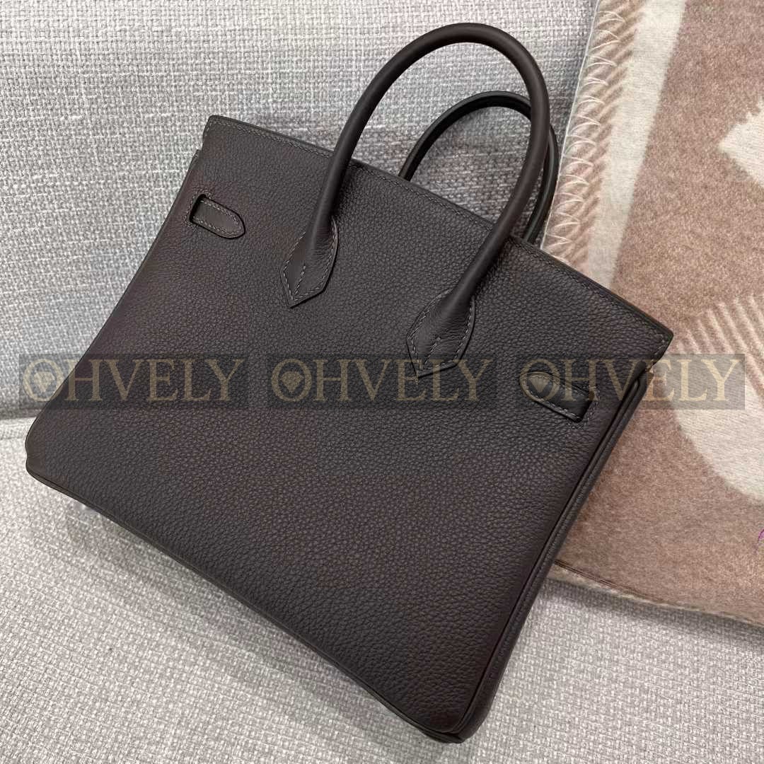 Hermès Birkin 25 TOGO 에벤/은장 (시중가 3500만원대) 상품 썸네일