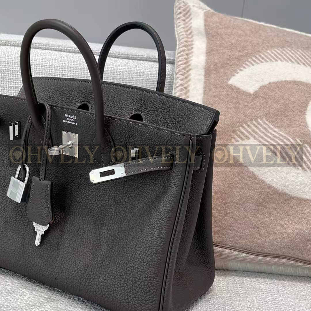 Hermès Birkin 25 TOGO 에벤/은장 (시중가 3500만원대) 상품 썸네일