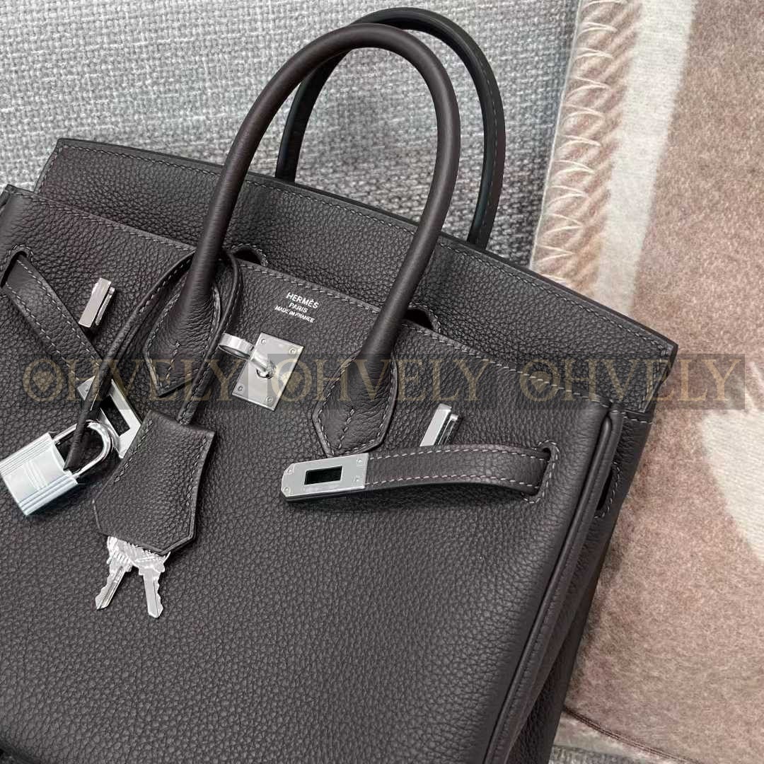 Hermès Birkin 25 TOGO 에벤/은장 (시중가 3500만원대) 상품 썸네일
