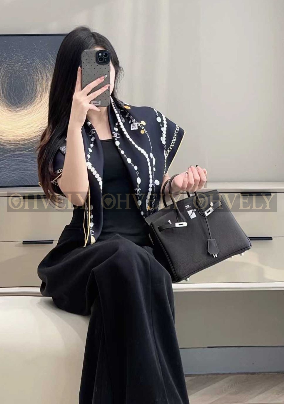 Hermès Birkin 25 TOGO 에벤/은장 (시중가 3500만원대) 상품 썸네일