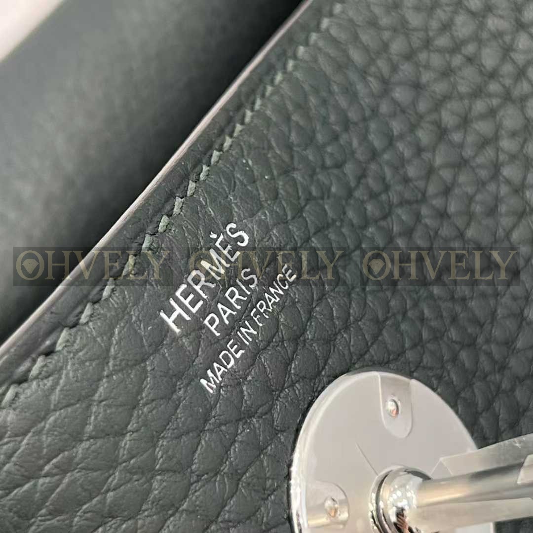 Hermès Lindy 26 그린(Vert Cypress)/은장 (시중가1600만) 상품 썸네일