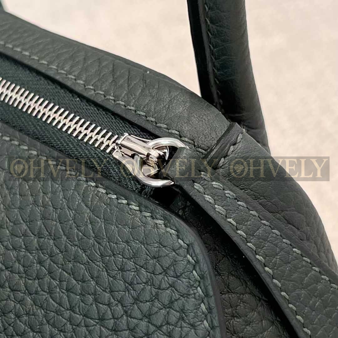 Hermès Lindy 26 그린(Vert Cypress)/은장 (시중가1600만) 상품 썸네일