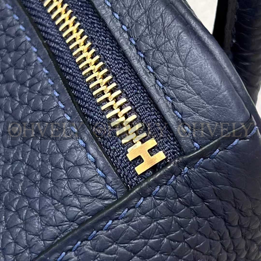 Hermès Lindy 26 네이비블루(Bleu Nuit)/금장 (시중가1600만) 상품 썸네일