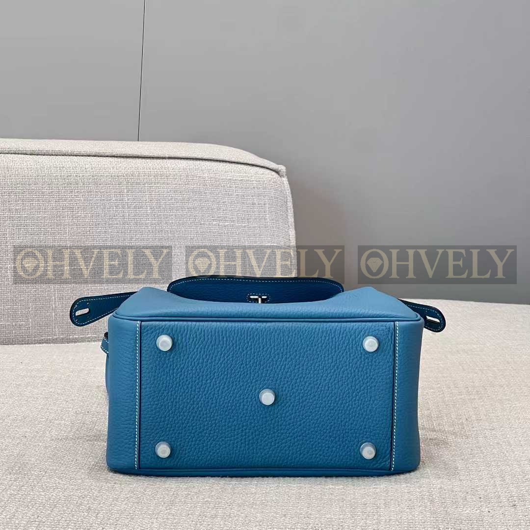 Hermès Lindy 26 블루(Bleu Jean)/금장 (시중가1600만) 상품 썸네일