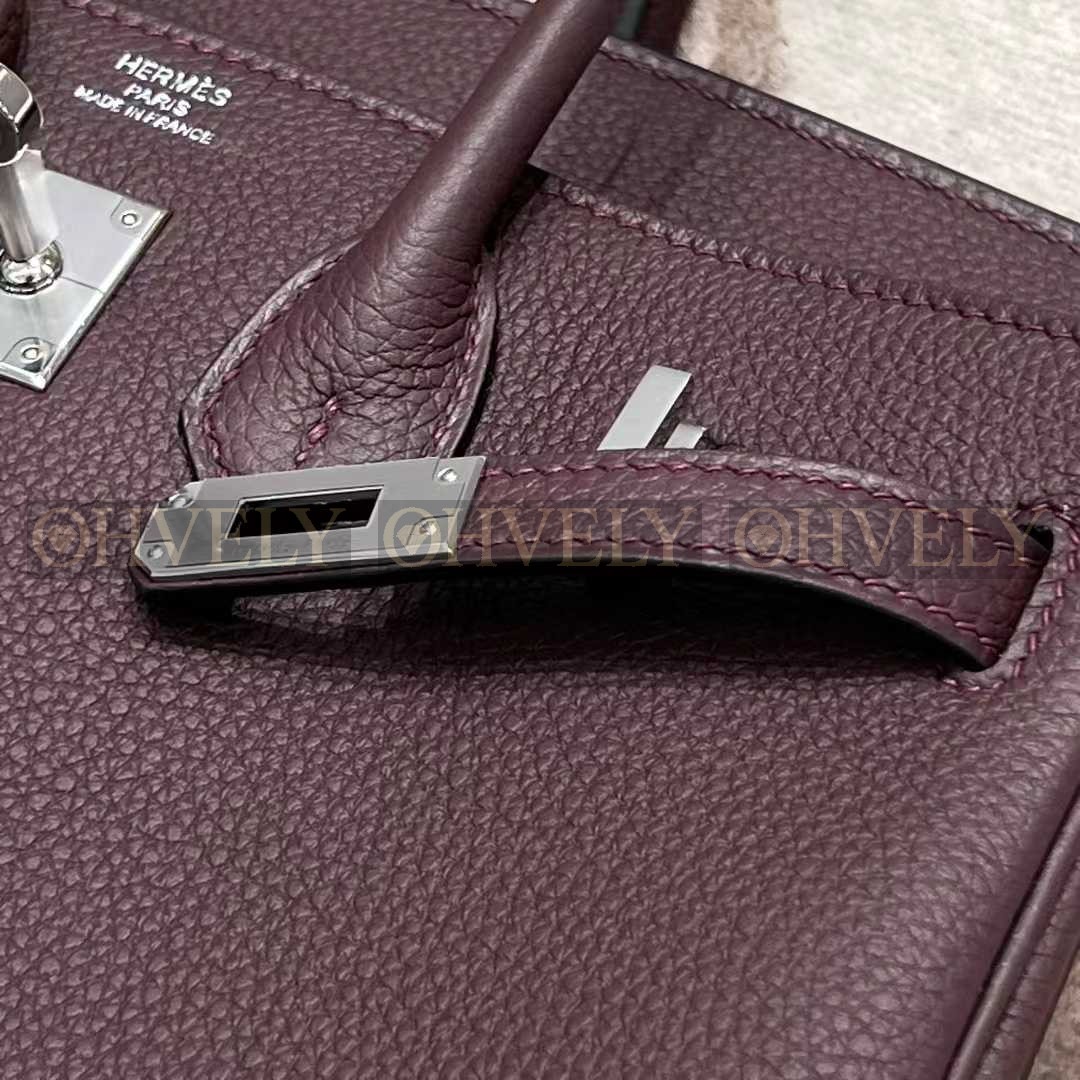 Hermès Birkin 25 TOGO 버건디(Rouge Sellier) / 은장 (시중가 3500만) 상품 썸네일