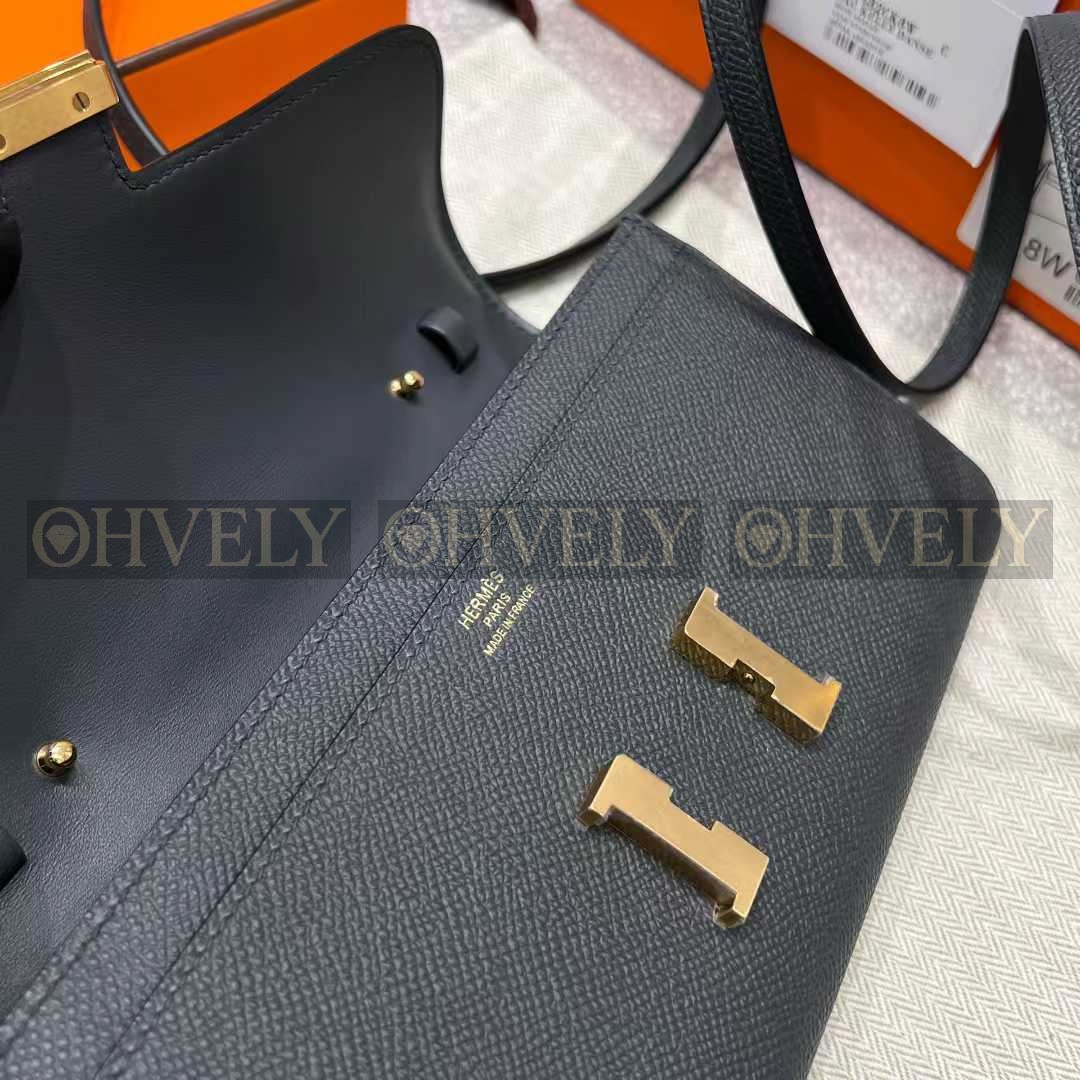 Hermès 콘스탄스 롱 투고 그레이/금장 (시중가1300만) 상품 썸네일