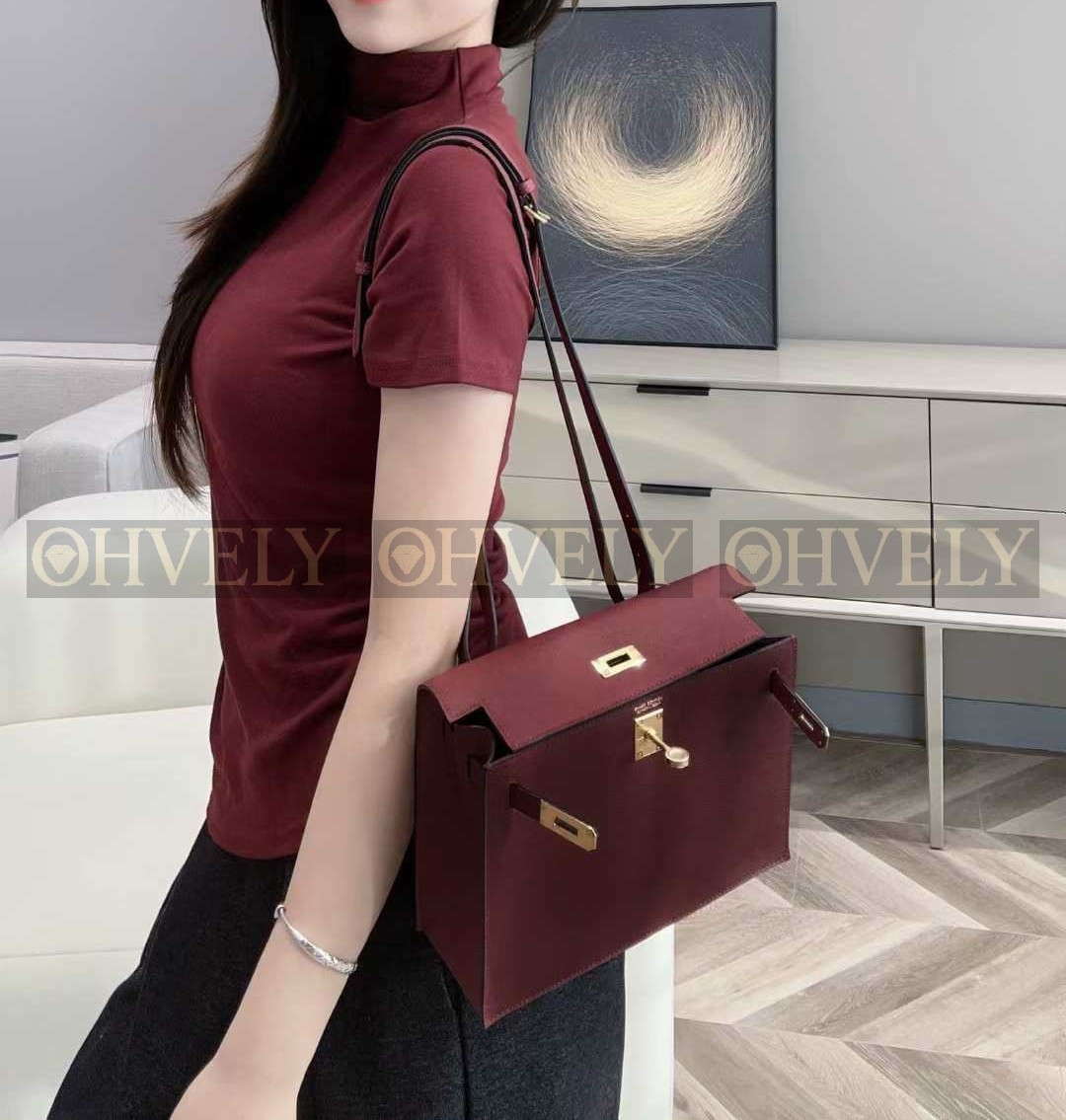 Hermès Kelly Dance 버건디/금장 (시중가3000만) 상품 썸네일