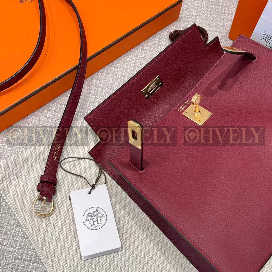Hermès Kelly Dance 버건디/금장 (시중가3000만) 상품 썸네일