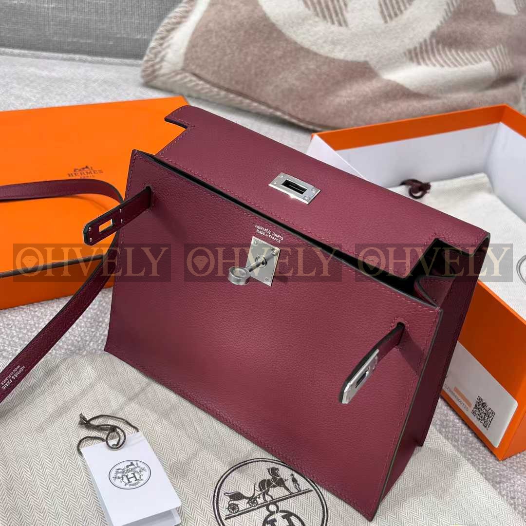 Hermès Kelly Dance 버건디/은장 (시중가3000만) 상품 썸네일
