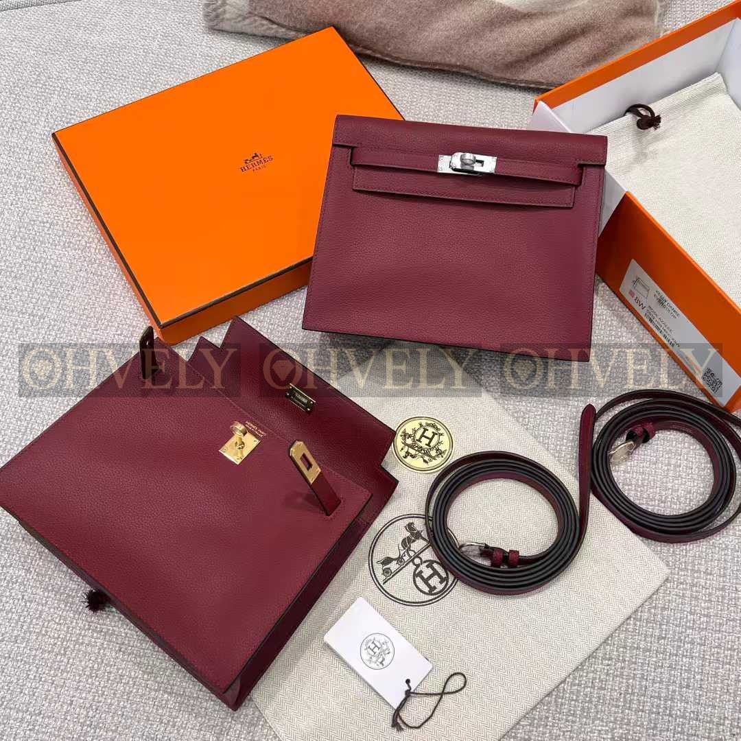 Hermès Kelly Dance 버건디/은장 (시중가3000만) 상품 썸네일