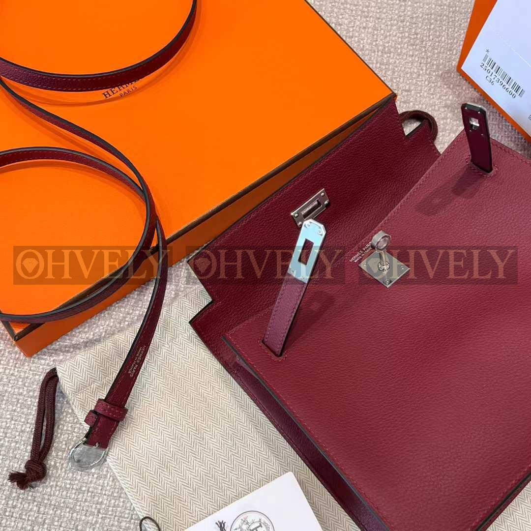 Hermès Kelly Dance 버건디/은장 (시중가3000만) 상품 썸네일