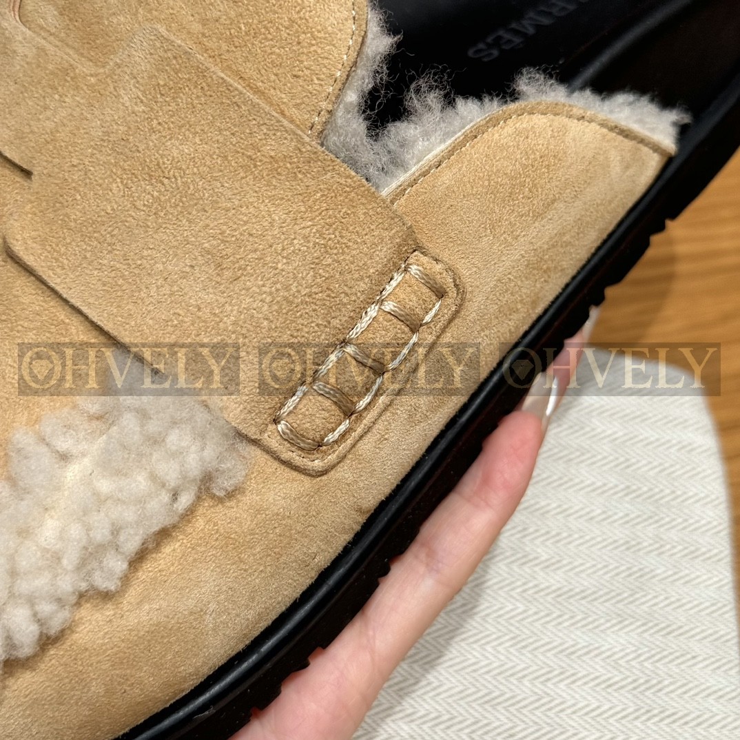 Hermès Go뮬 시어링(베이지/내추럴) 상품 썸네일