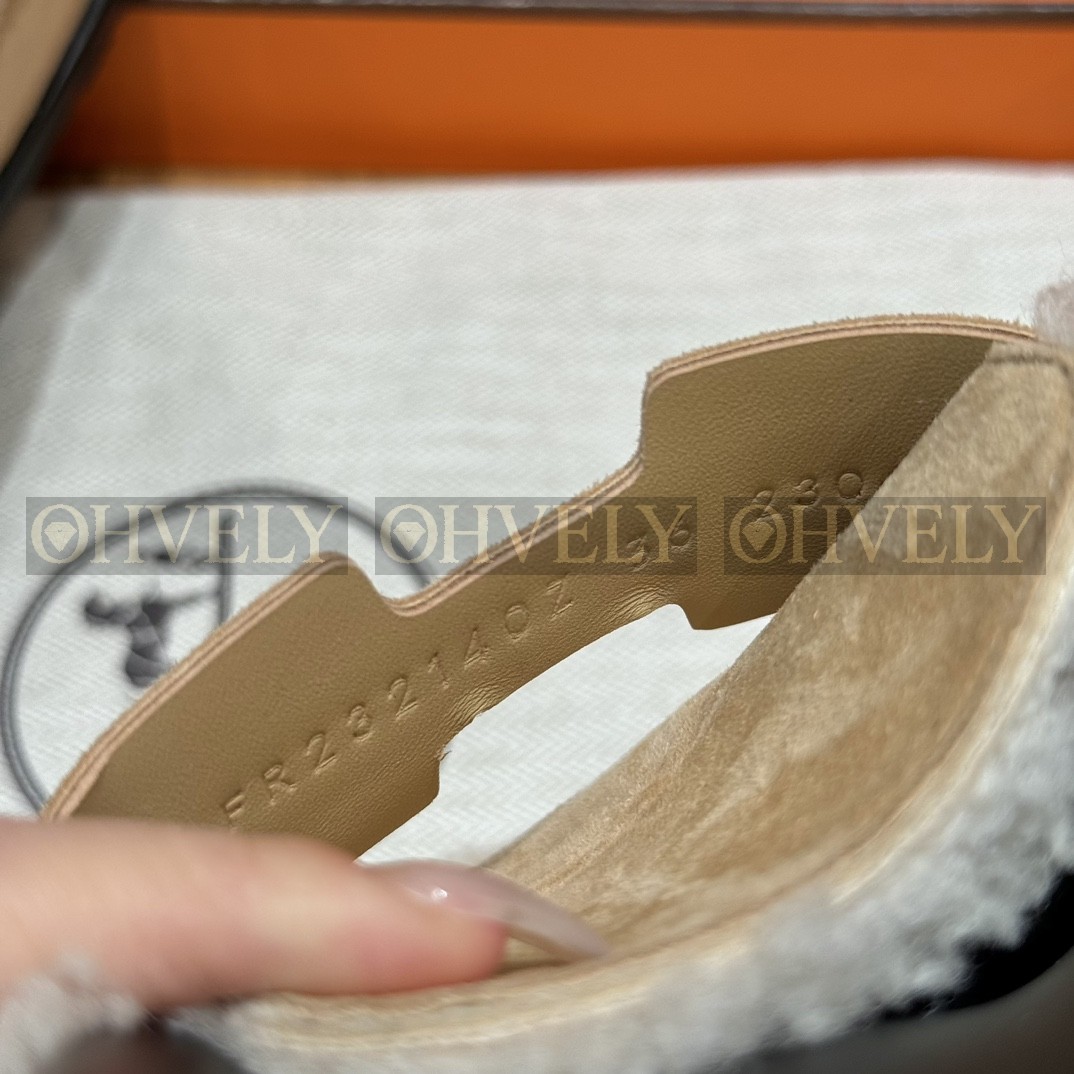 Hermès Go뮬 시어링(베이지/내추럴) 상품 썸네일