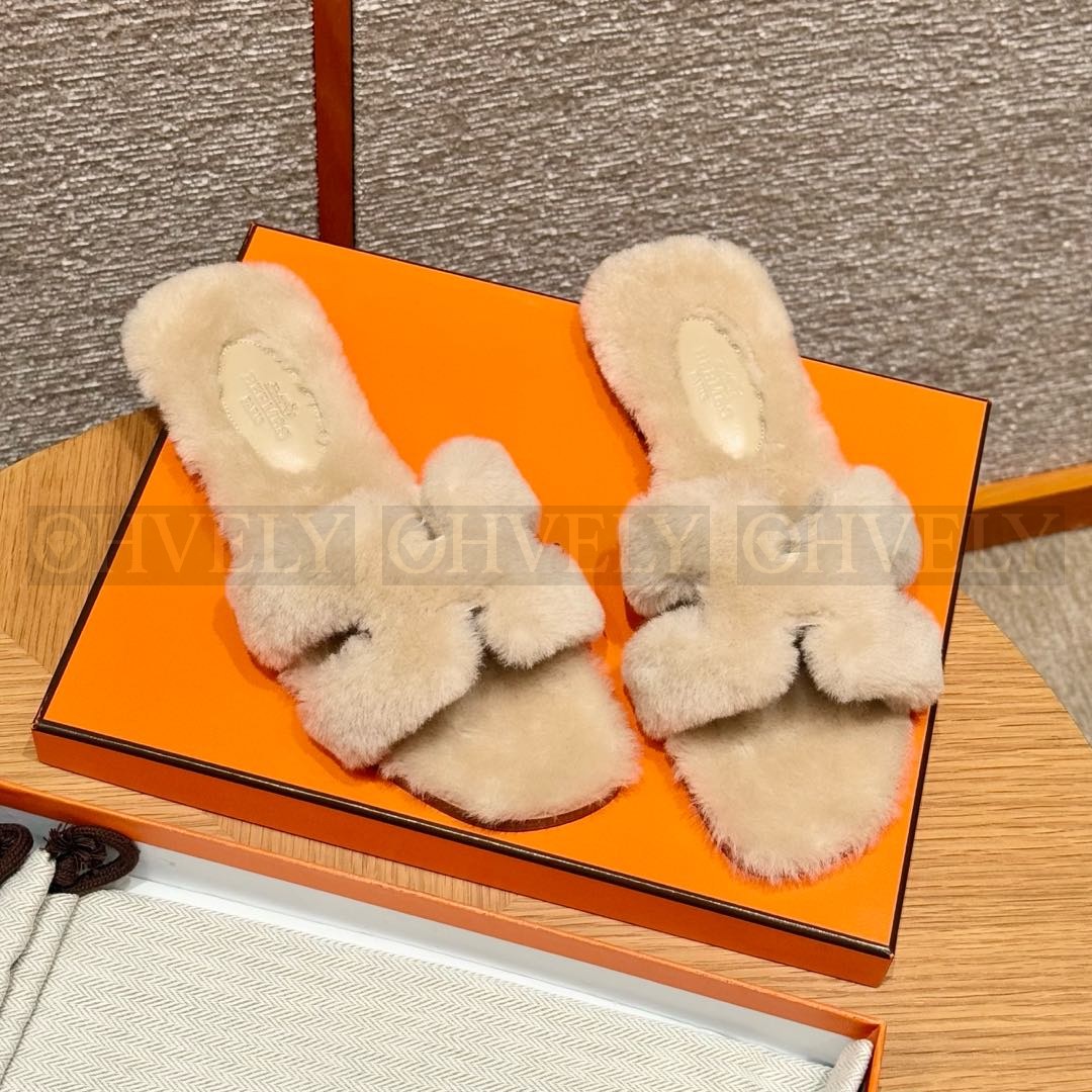 에르메스 시어링 오란 슬리퍼(handmade.ver) 상품 썸네일