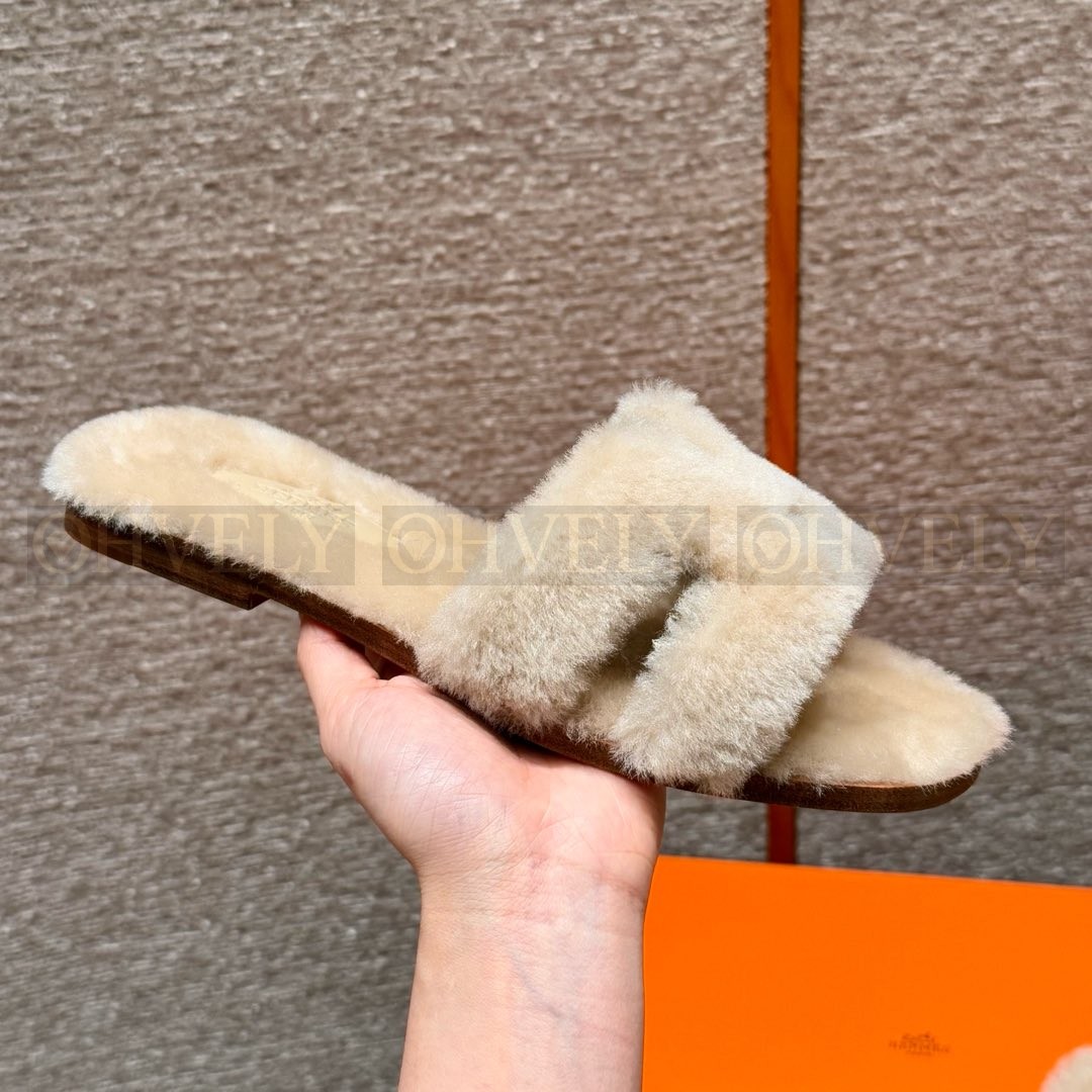 에르메스 시어링 오란 슬리퍼(handmade.ver) 상품 썸네일