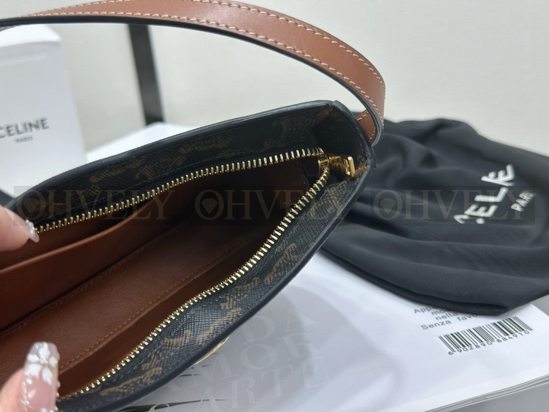 셀린느 틸리 숄더백 캔버스 미디움 상품 썸네일