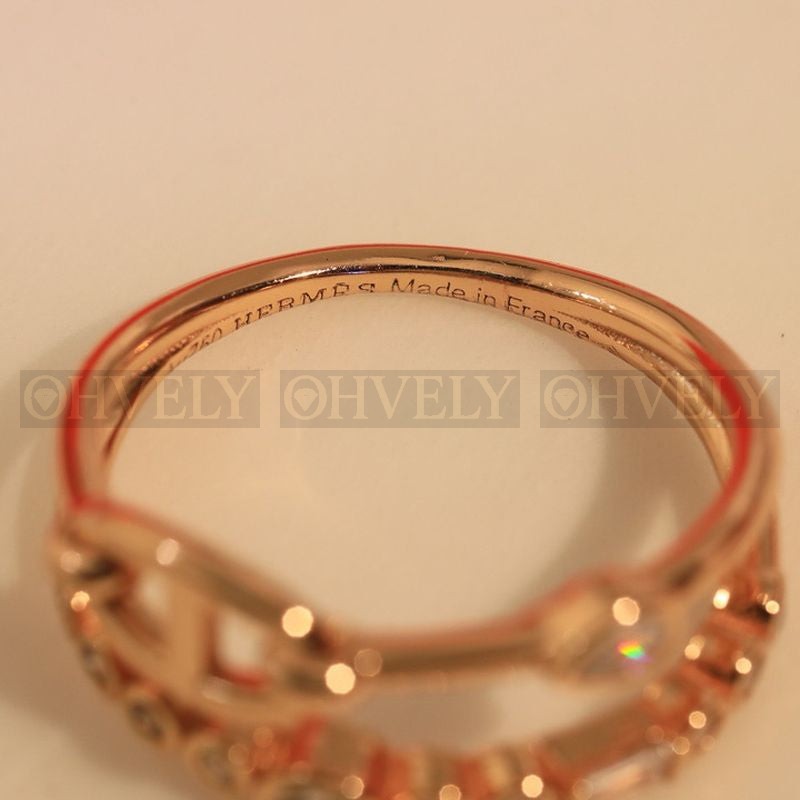 에르메스 Chaine d'ancre Chaos Fancy 링 상품 썸네일