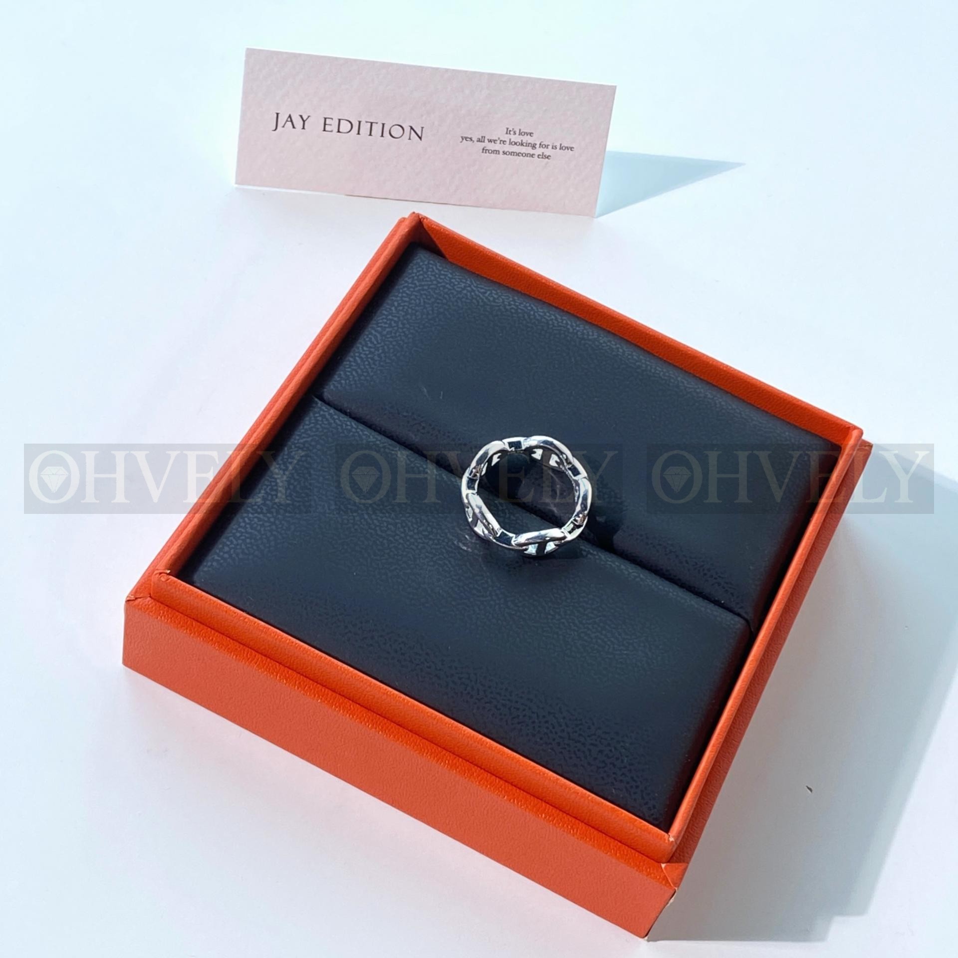 에르메스 Chaine d'ancre Enchainee 링 상품 썸네일