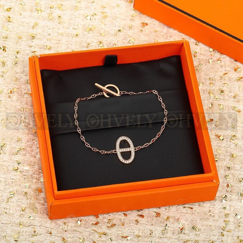 에르메스 Chaine d'ancre Contour Bracelet 상품 썸네일