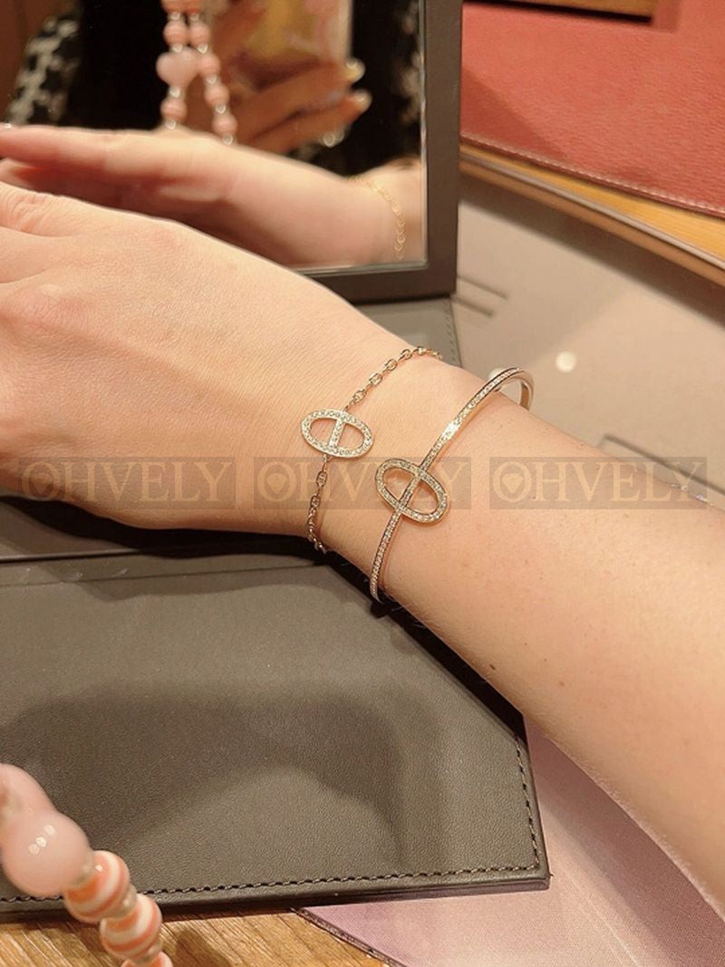 에르메스 Chaine d'ancre Contour Bracelet 상품 썸네일