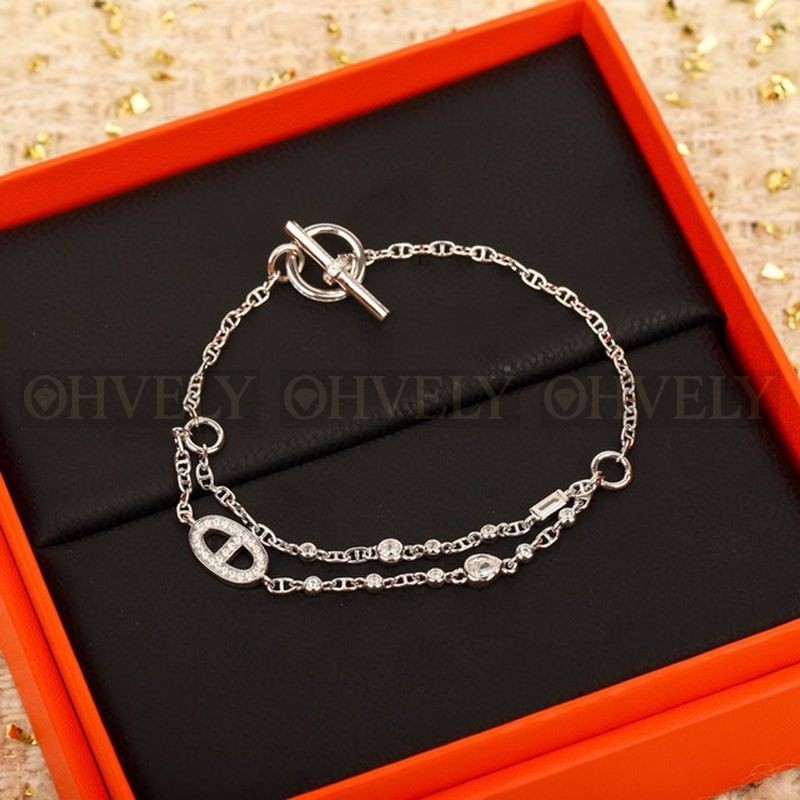 에르메스 Chaine d'ancre Chaos Fancy Bracelet 상품 썸네일