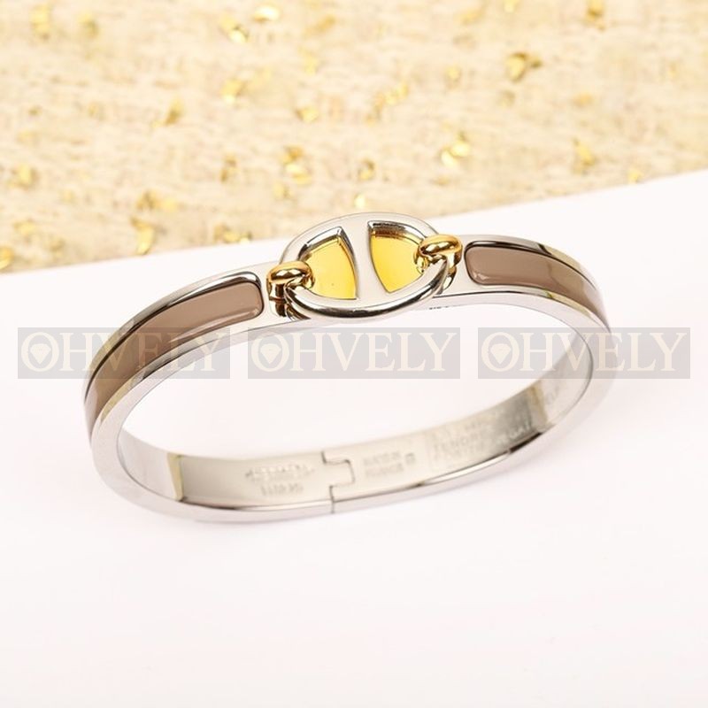 에르메스 Mini Clic Chaine D'Ancre Bracelet