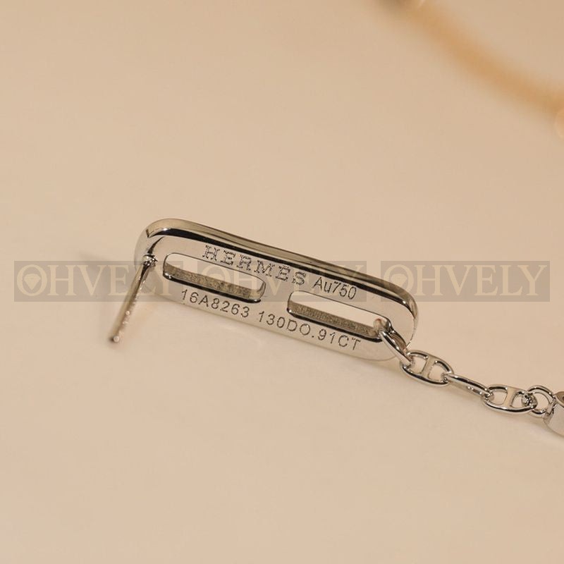 에르메스 Chaine d'ancre Chaos earrings 상품 썸네일