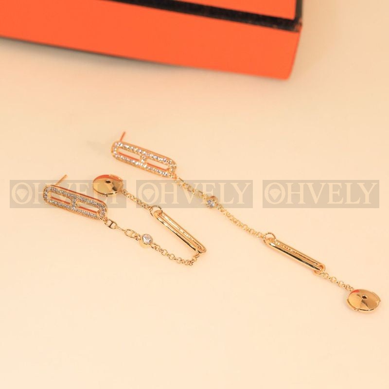 에르메스 Chaine d'ancre Chaos earrings 상품 썸네일