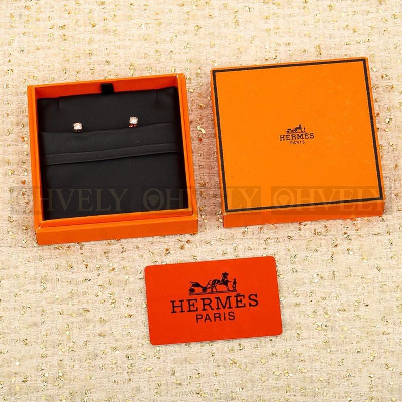 에르메스 Clou d'H earrings