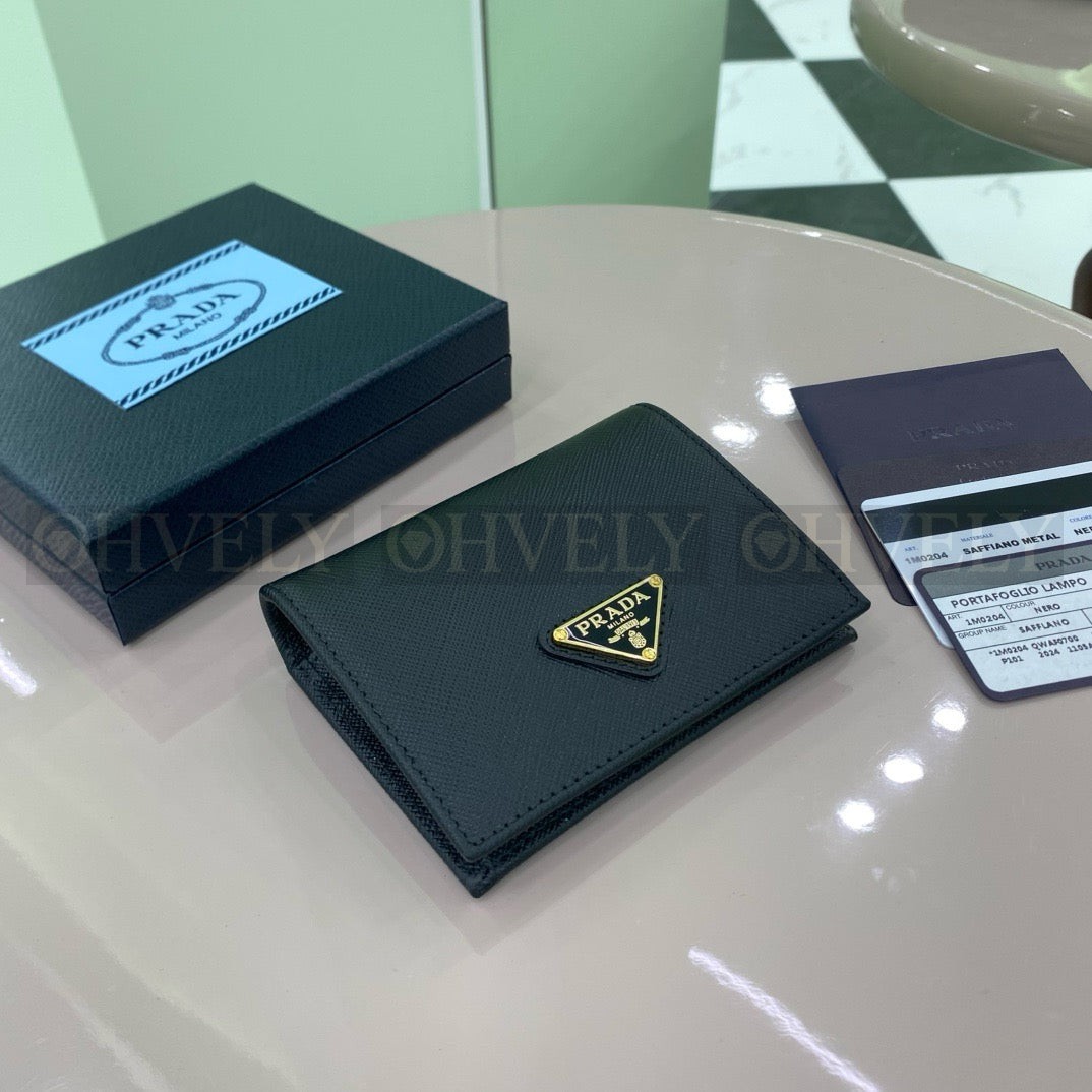 프라다 사피아노 삼각로고 코인 반지갑 상품 썸네일