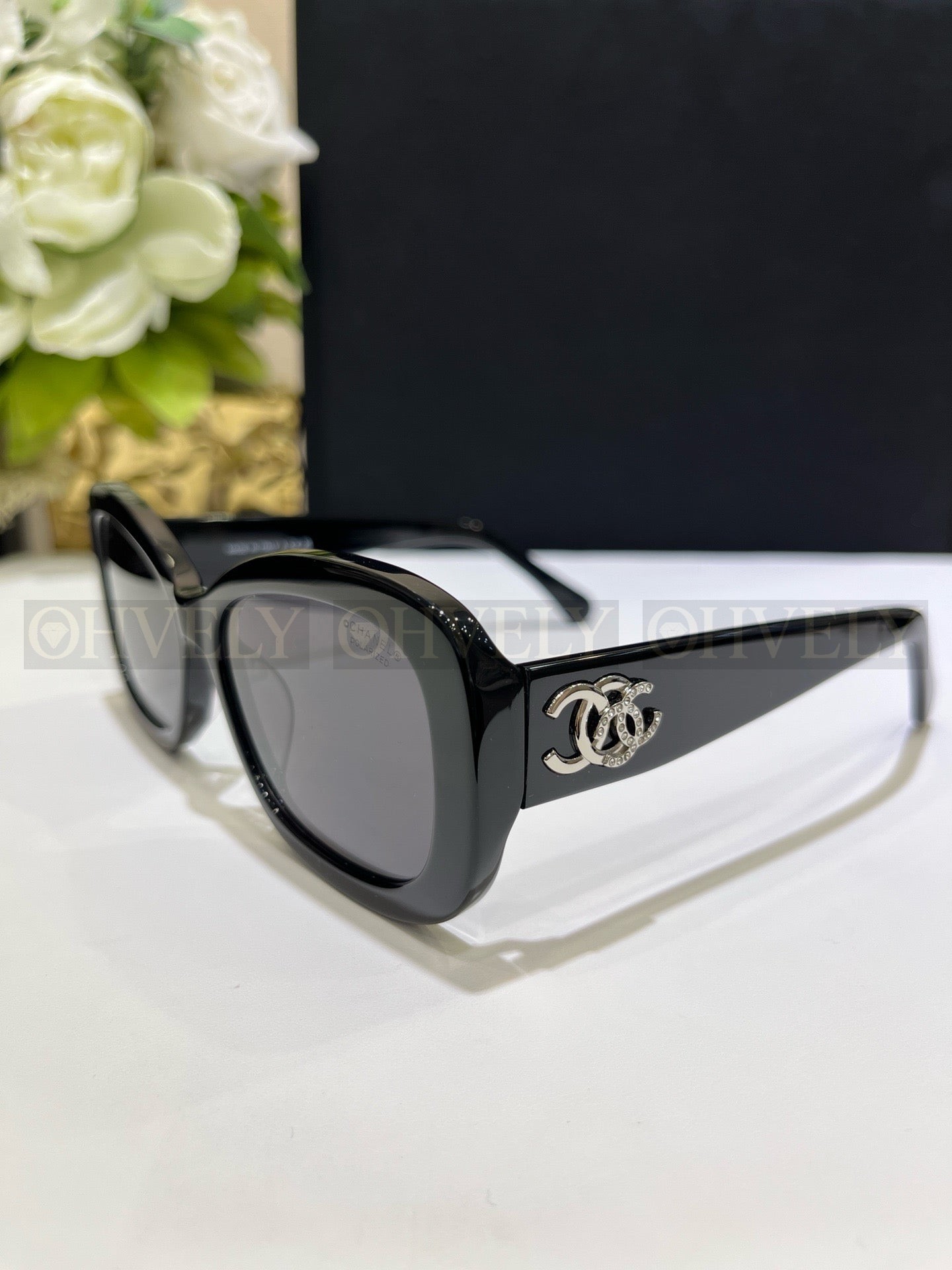 샤넬 더블 CC로고 렉탕글 선글라스 CH5468 상품 썸네일