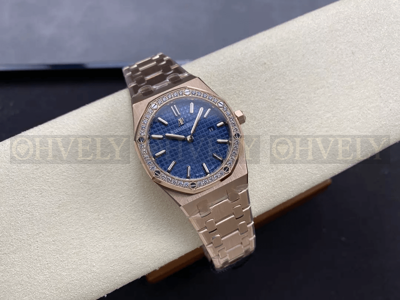 오데마피게 로얄오크 67651 청판 로즈골드 금통 다이아세팅 (33mm,쿼츠) 상품 썸네일
