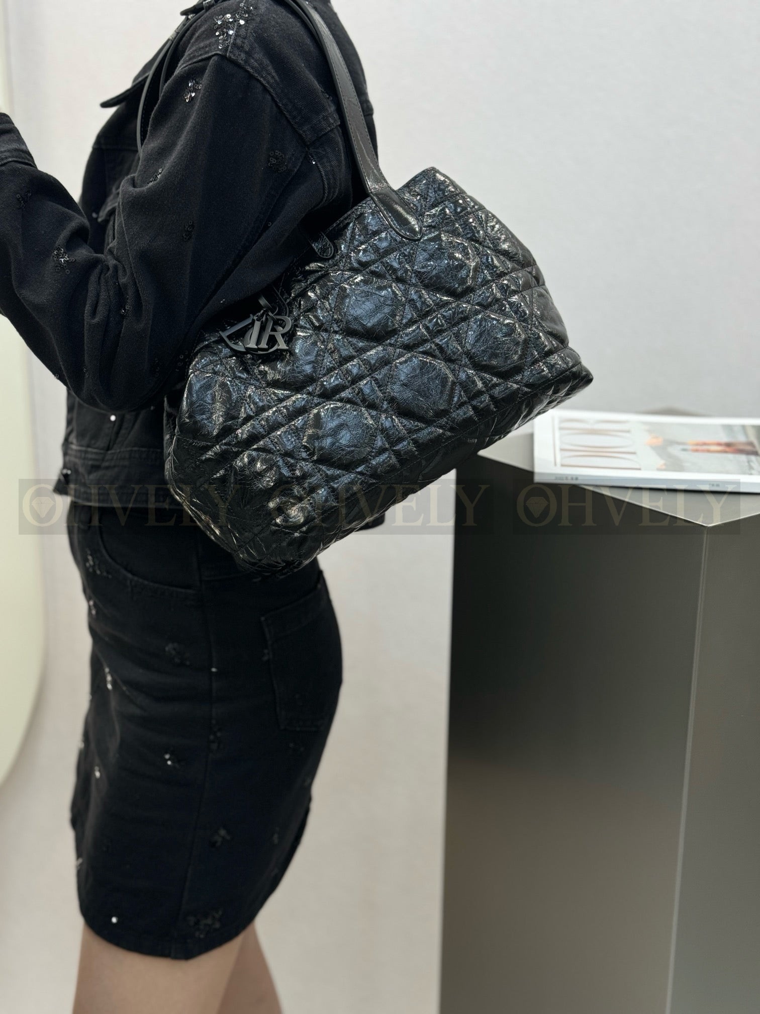 디올 매크로까나쥬 뚜주흐백 미디움 상품 썸네일