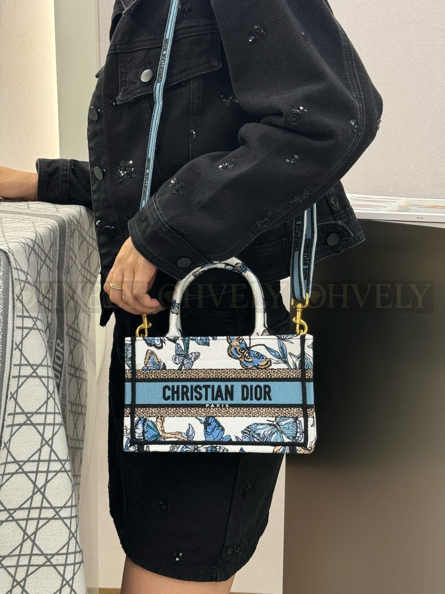 디올 트왈 드 주이 멕시코  북 토트백 미니 상품 썸네일