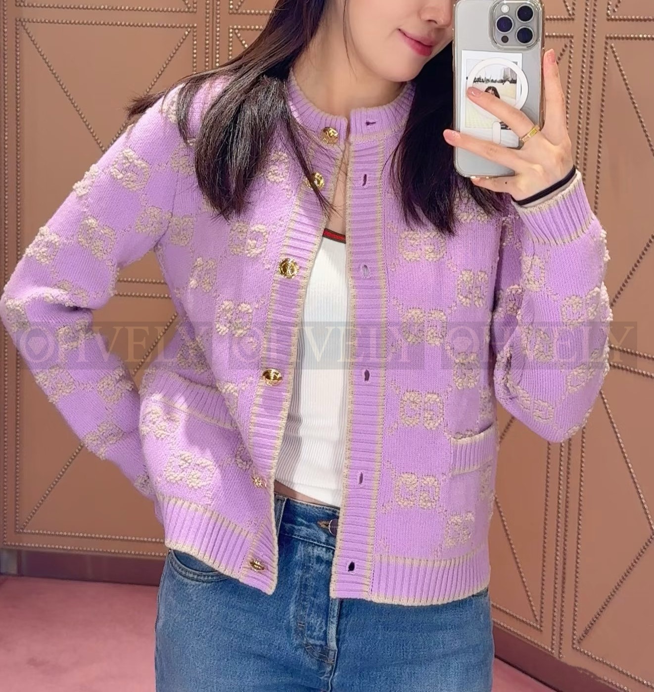 【 ZP 】Gucci 2025 니트 코트 (매장가 340만원) 상품 썸네일