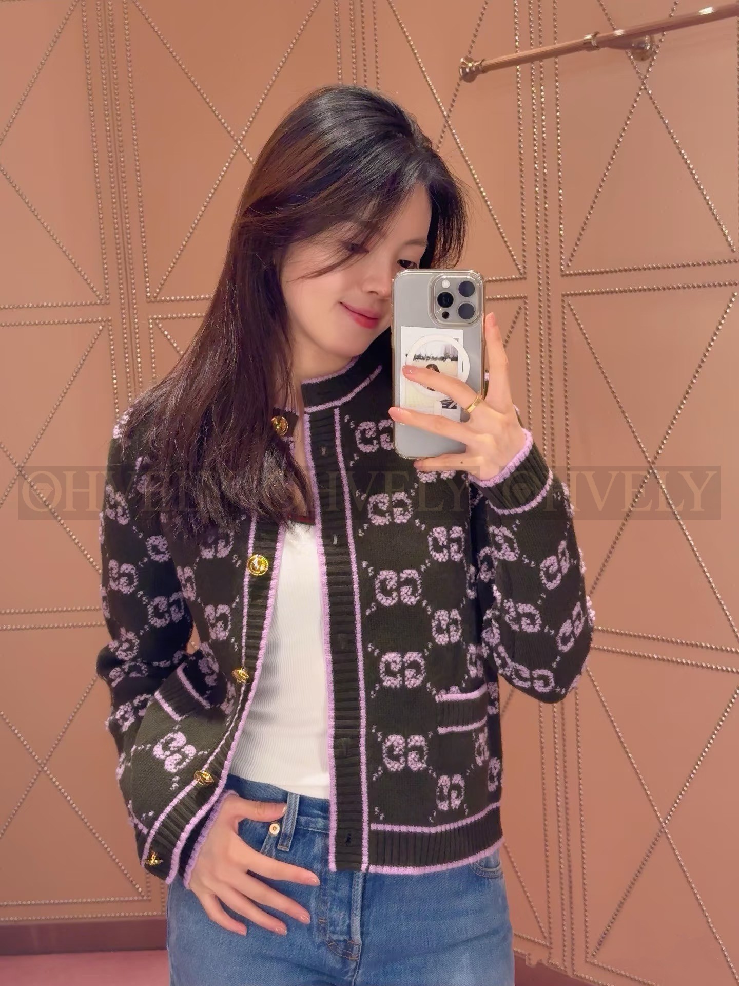 【 ZP 】Gucci 2025 니트 코트 (매장가 340만원) 상품 썸네일