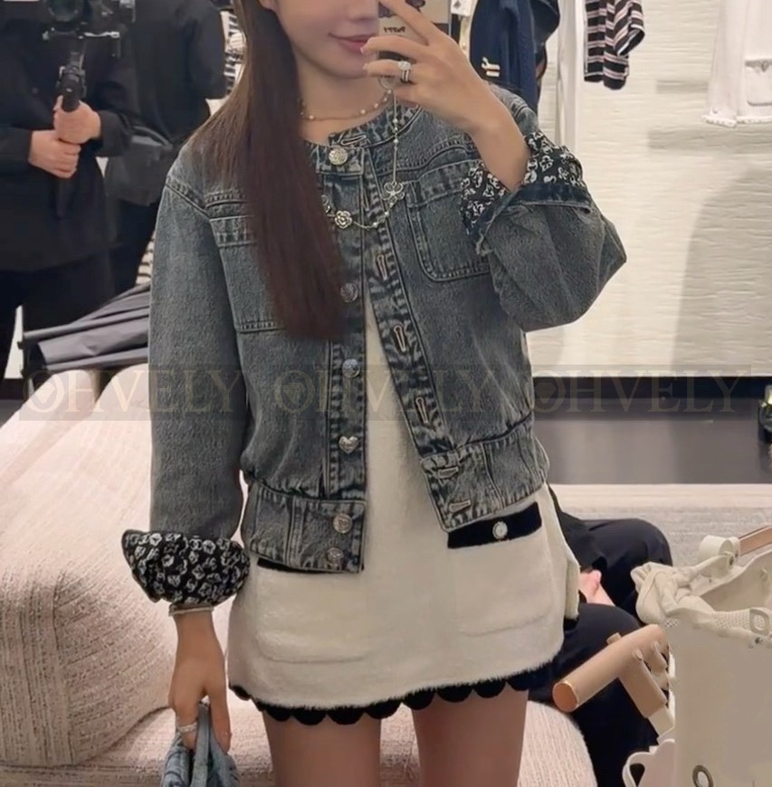 【 ZP 】CHANEL 2025 데님 코트 (매장가 580만원) 상품 썸네일