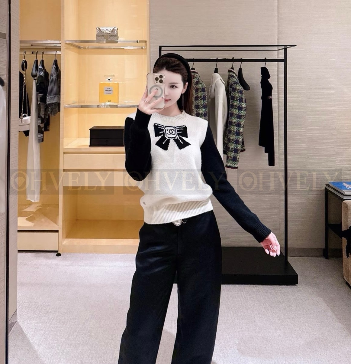 【 ZP 】CHANEL 2025 리본 스웨터 (매장가 506만원) 상품 썸네일