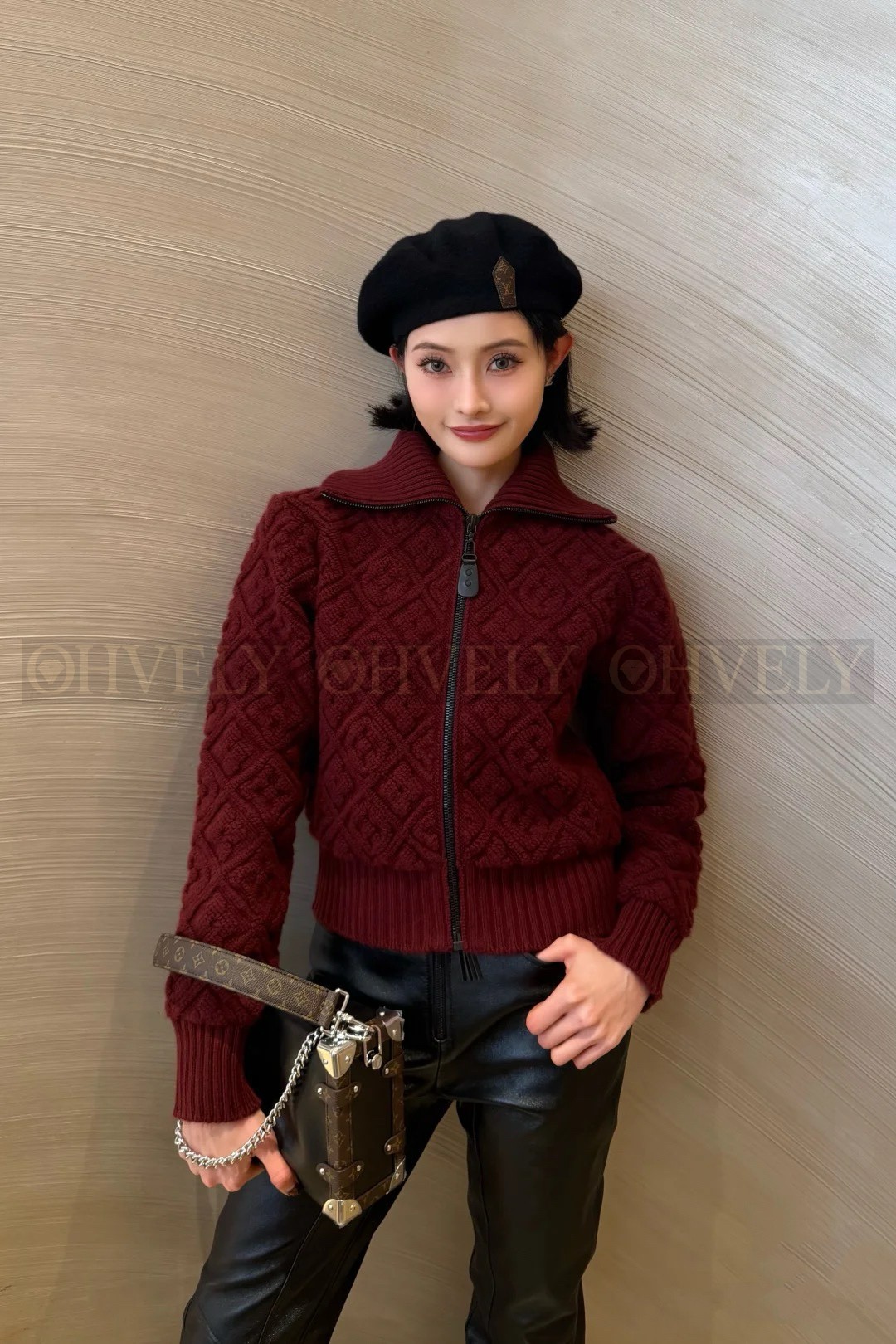 【 ZP 】Louis Vuitton 2025 모노그램 니트 코트 (매장가 378만원) 상품 썸네일