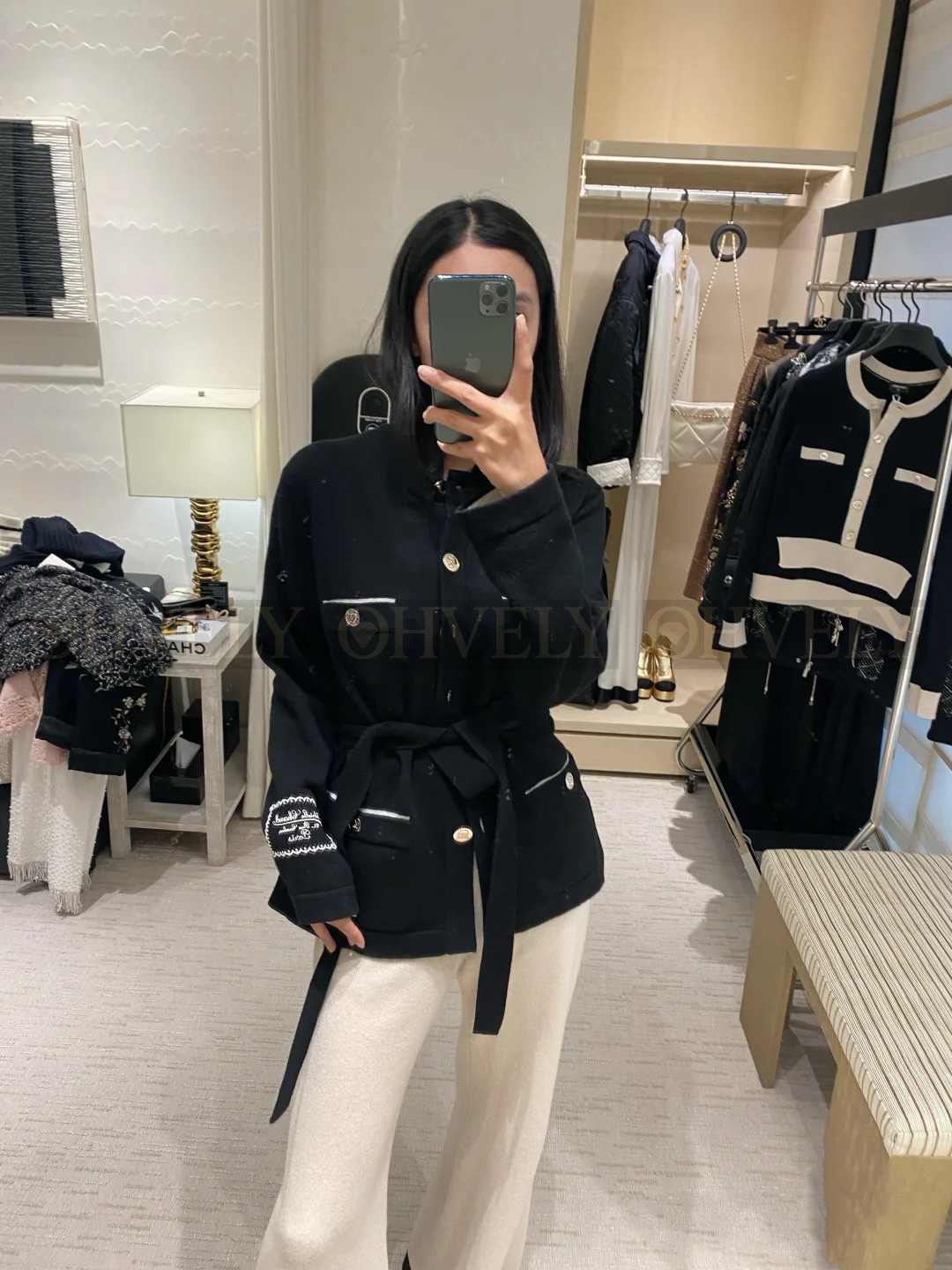 【 ZP 】CHANEL 2025 F/W 니트 코트 (매장가 730만원) 상품 썸네일
