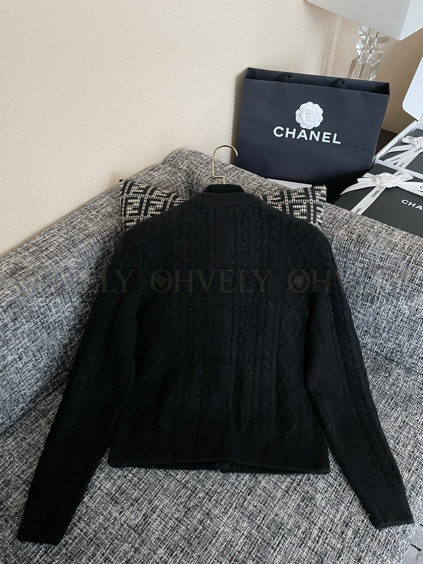 【 ZP 】CHANEL 2025 F/W 니트 가디건 코트 (매장가 752만원) 상품 썸네일