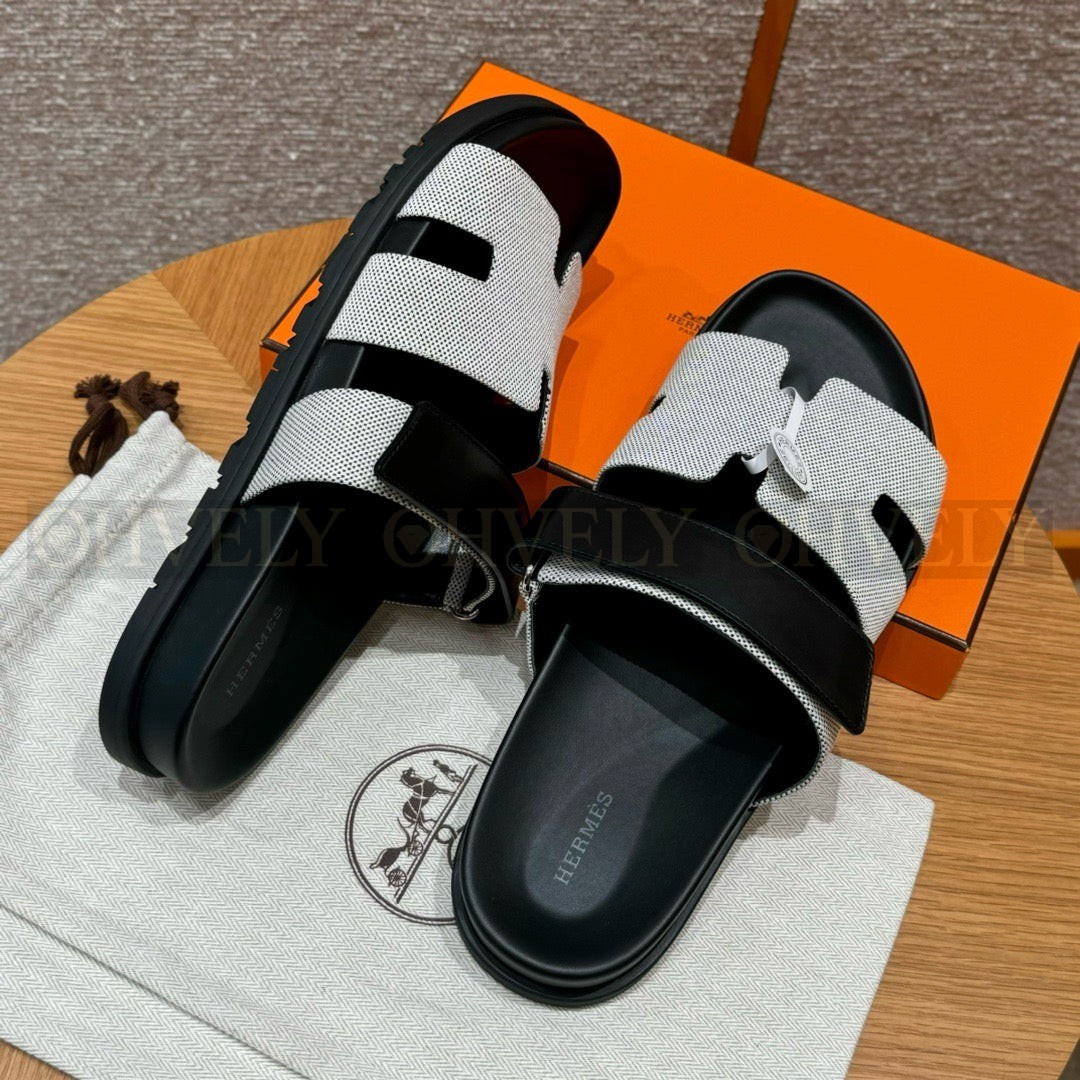 에르메스 CHYPRE 시프레 샌들 데님 상품 썸네일