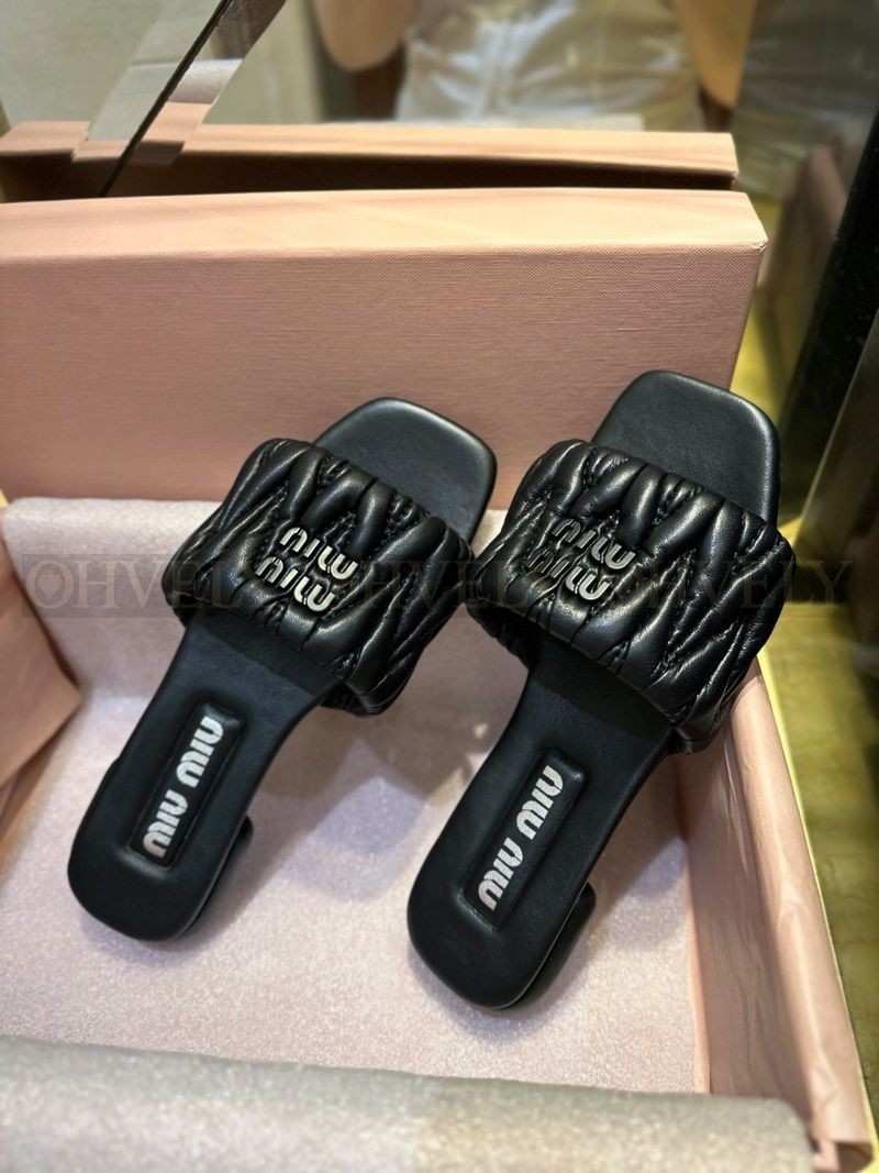 미우미우 마테라쎄 슬리퍼 상품 썸네일