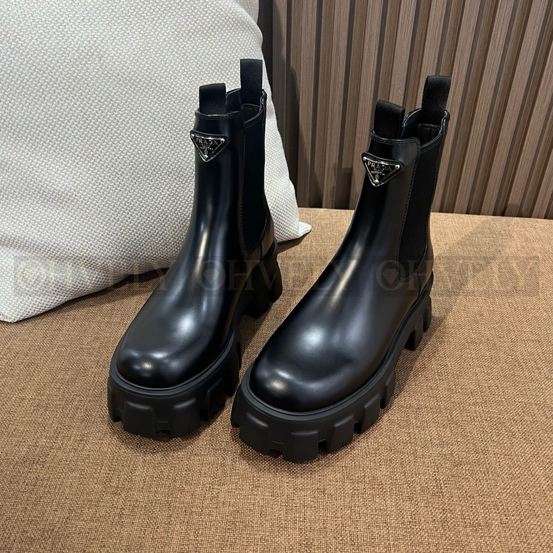프라다 삼각 로고 앵클 부츠 상품 썸네일