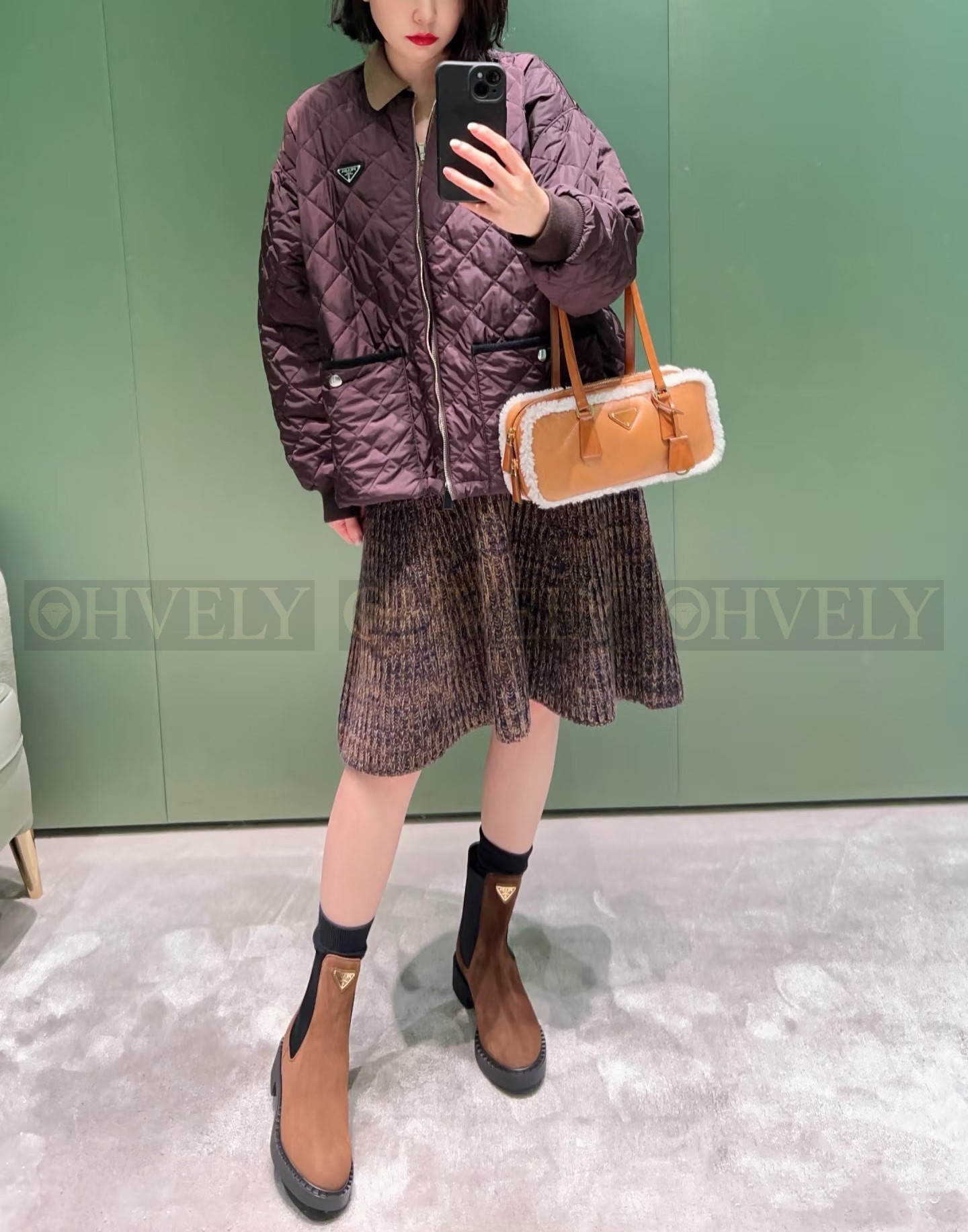 【 ZP 】Prada 2025 코트 (매장가 538만원) 상품 썸네일