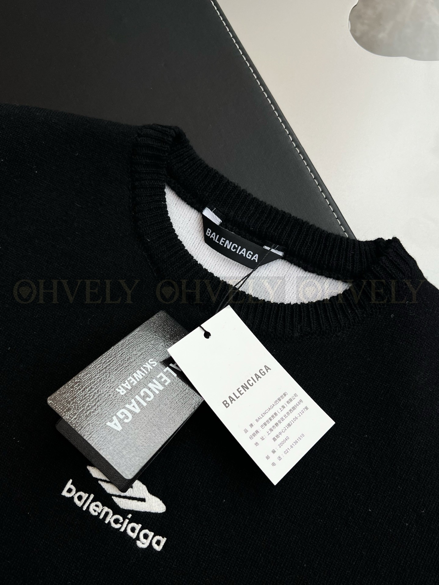 【 ZP 】BALENCIAGA 맨투맨 블랙 (매장가 288만원) 상품 썸네일